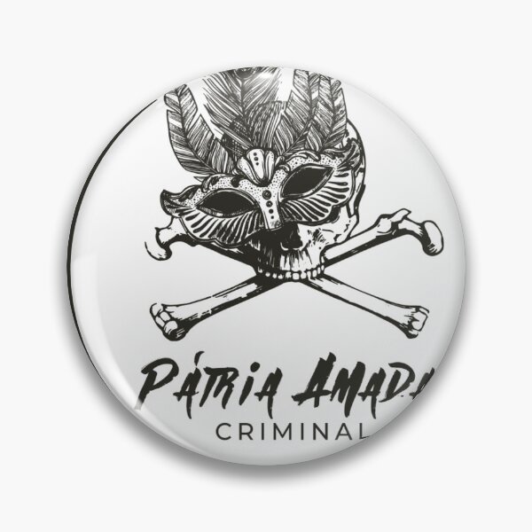 Item preview, Logo Preto e Branco designed and sold by Podcast Pátria Amada Criminal.