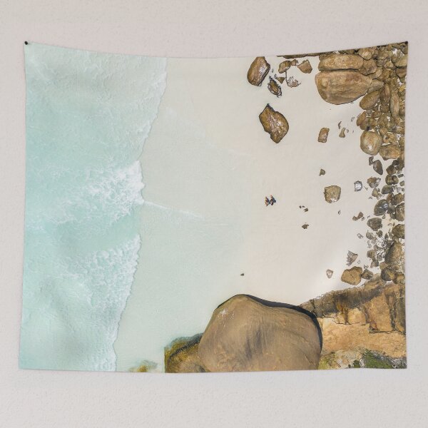 Item preview, Drone photo 1- Ocean photograph with rocks (Lucky Bay- Western Australia) designed and sold by Re-creativ.