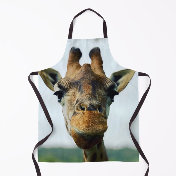 Item preview, Fotografía de retrato de una jirafa de cuello largo. designed and sold by LaughingDonkey.