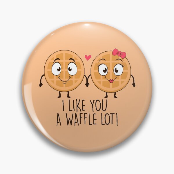 Item preview, I Like You A Waffle Lot ! designed and sold by artistkalpesh.