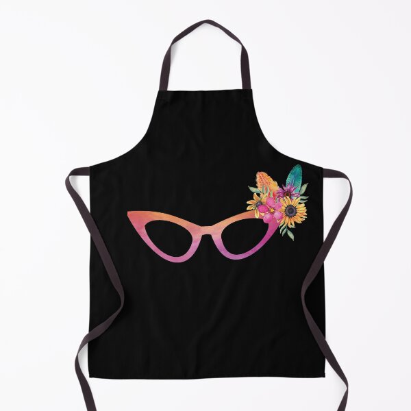 Item preview, Cat Eyeglasses With A Floral And Feather Bouquet designed and sold by Primroaddesigns.