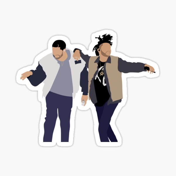 Drake + The Weeknd Sticker