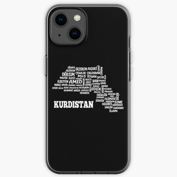 Kurdistan Karte Map Kurdisch Kurdish Geschenk Gift iPhone Flexible Hülle