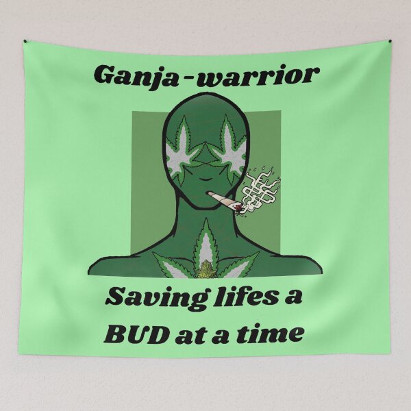 Item preview, Weed Lover Ganja Warrior designed and sold by Hypnotees.