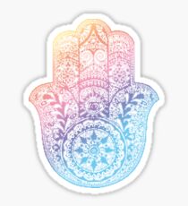 Rainbow Hamsa Sticker