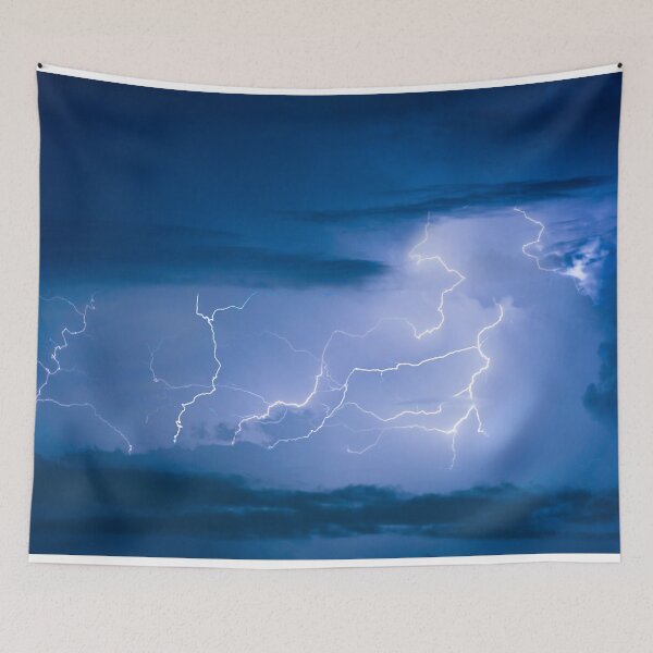 Item preview, Dark Sky With Lightning Strike designed and sold by JTS STORE.
