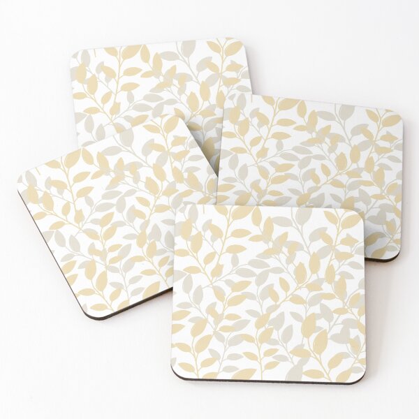 Item preview, gold and grey leaves designed and sold by SaturnO27.