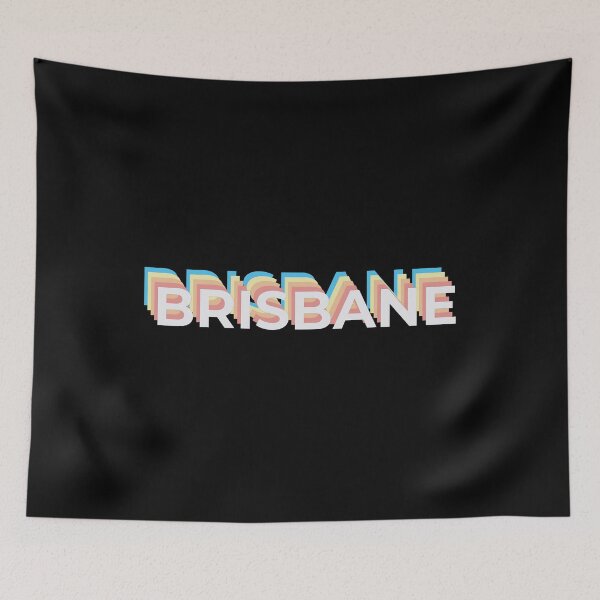 Item preview, Brisbane - Australlia Retro City designed and sold by Shop signer.