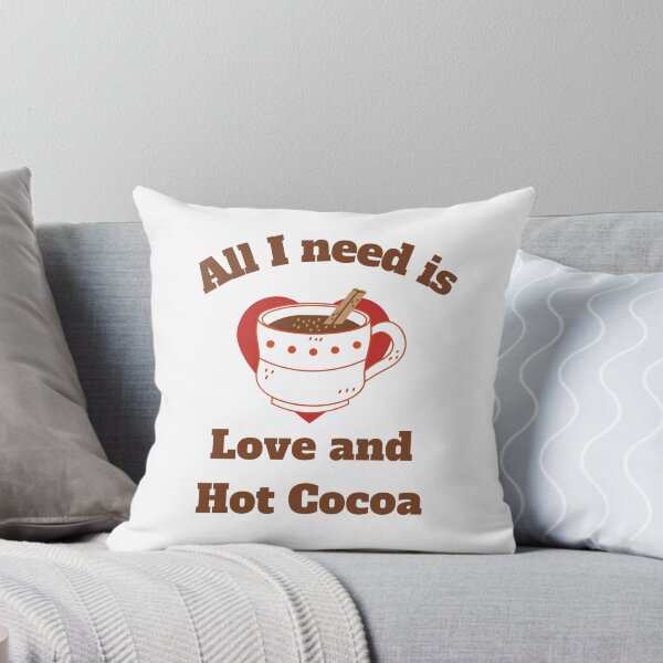 Item preview, ALL I NEED IS LOVE AND HOT COCOA designed and sold by 30-Merch.