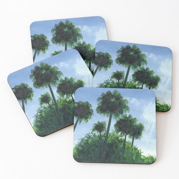 Item preview, Palm trees landscape designed and sold by Aidi Riera.