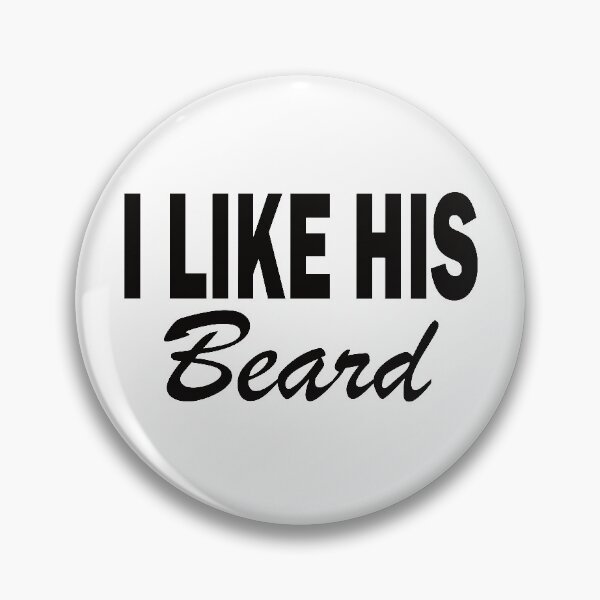Item preview, i like his beard - partner motif, Valentine's Day designed and sold by TshirtFuchs.