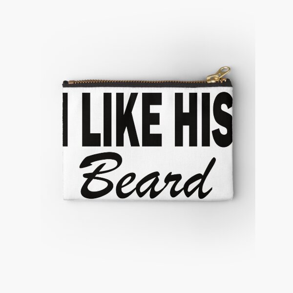 Item preview, i like his beard - partner motif, Valentine's Day designed and sold by TshirtFuchs.