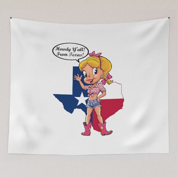 Item preview, Howdy Y'all From Texas designed and sold by CartoonGems.