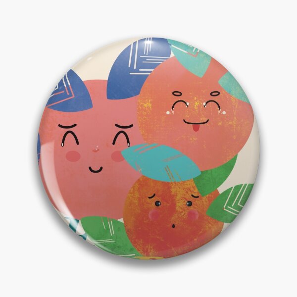 Item preview,  cute fruits say be brave designed and sold by MarigoldTate.