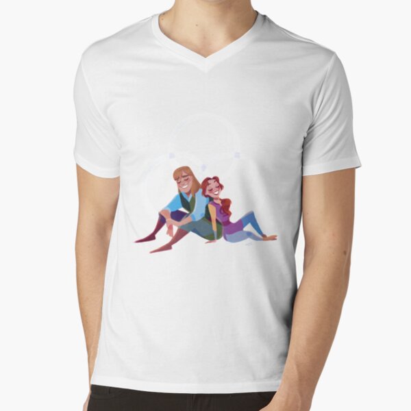 Through your eyes V-Neck T-Shirt
