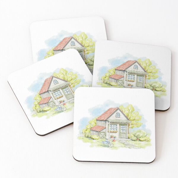 Item preview, May Watercolour House designed and sold by VibrantGifts.