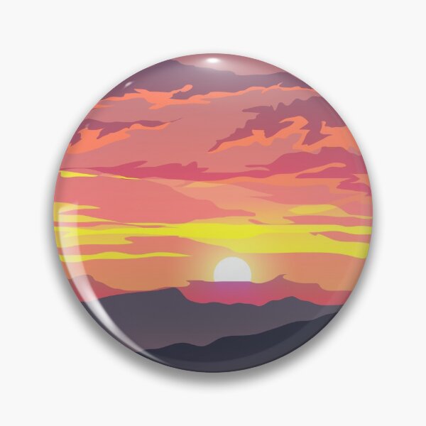 Item preview, Hand Draw Mountain Landscape Art designed and sold by JTS STORE.