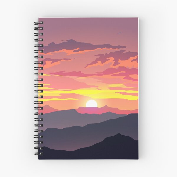 Item preview, Hand Draw Mountain Landscape Art designed and sold by JTS STORE.