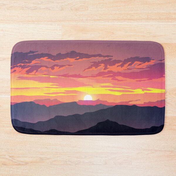 Item preview, Hand Draw Mountain Landscape Art designed and sold by JTS STORE.