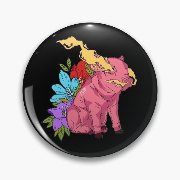 Item preview, Angry Pig with Fire designed and sold by Kumilism.