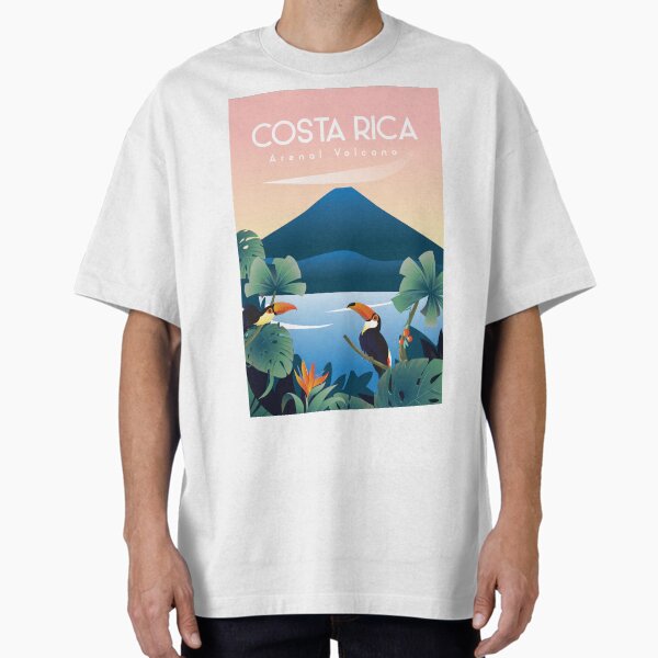 Item preview, Costa Rica travel poster designed and sold by Arctic frame studio.