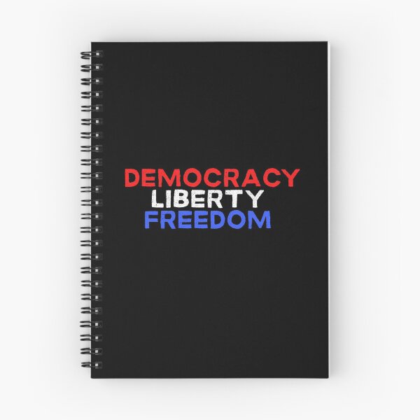 Item preview, Democracy, Liberty, Freedom - Quote designed and sold by Zentropik.