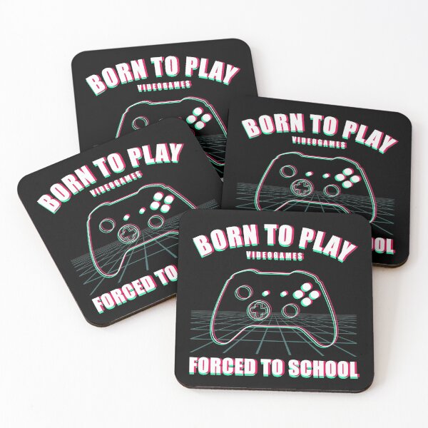 Item preview, Gamer Kid School Gaming Cool Retro Cyberpunk Quote designed and sold by sillyquestions.