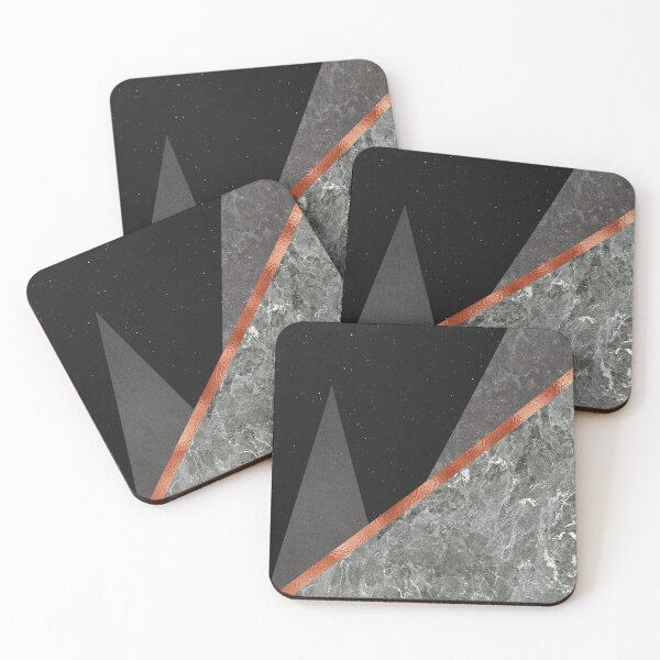 Item preview, Minimalist Nordic Mountains at Night designed and sold by AmbienceArt.