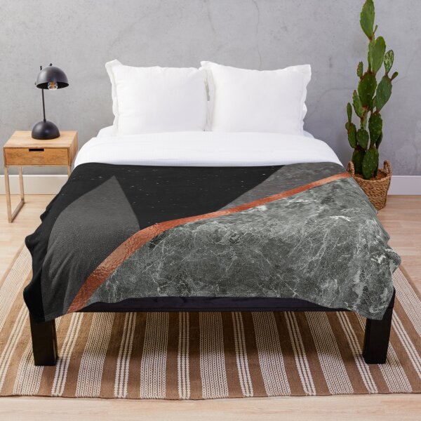 Item preview, Minimalist Nordic Mountains at Night designed and sold by AmbienceArt.
