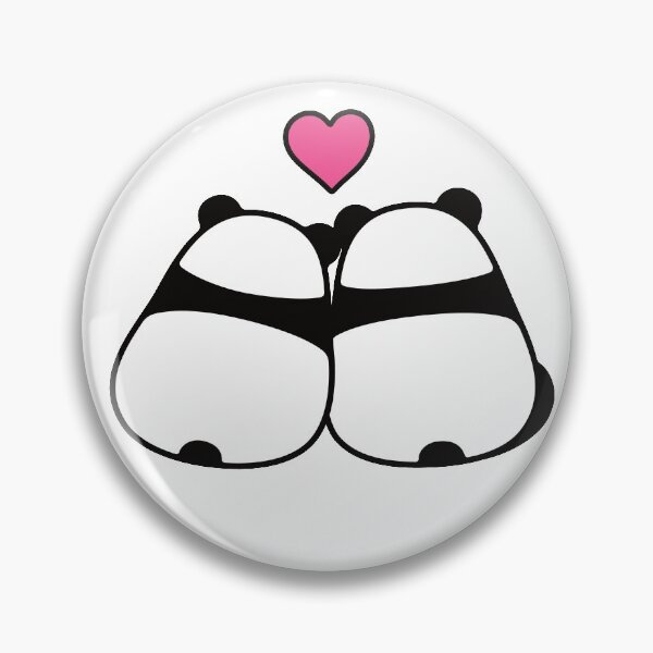 Item preview, panda love - partner motif, Valentine's Day, love designed and sold by TshirtFuchs.