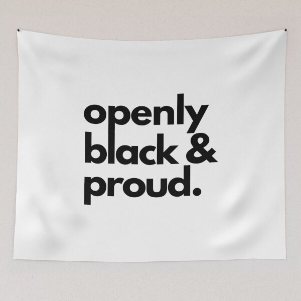 Item preview, Openly Black and Proud designed and sold by Valuential.