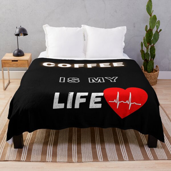Item preview, coffee is my life. designed and sold by vishkhatri.
