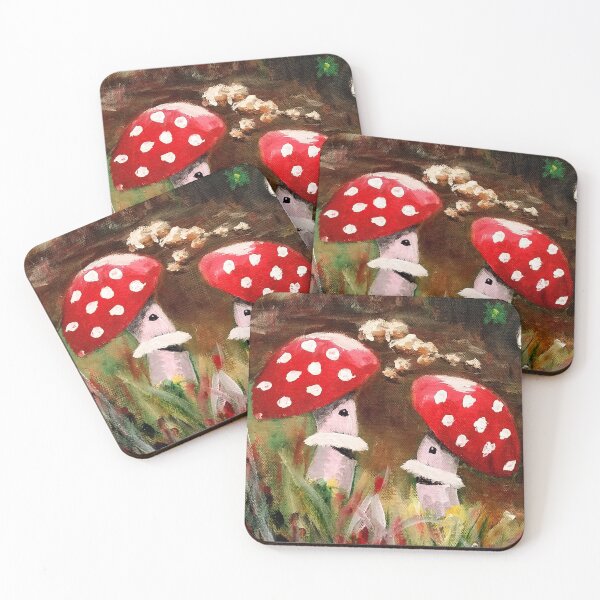 Item preview, twin mushrooms - FUN  (ED01) designed and sold by Elisabeth Dubois.