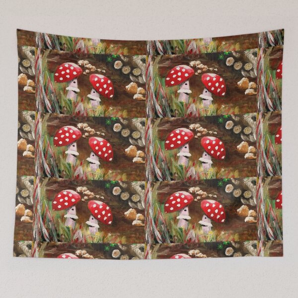 Item preview, twin mushrooms - FUN  (ED01) designed and sold by Elisabeth Dubois.