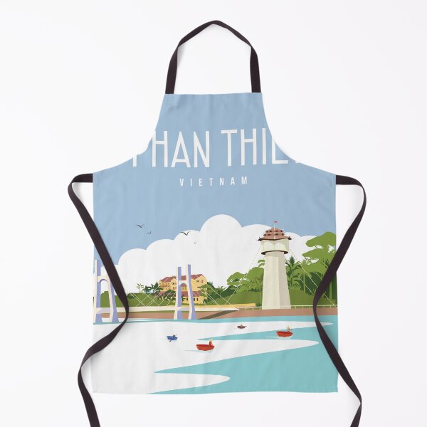 Item preview, Phan thiet vietnam travel poster designed and sold by Arctic frame studio.