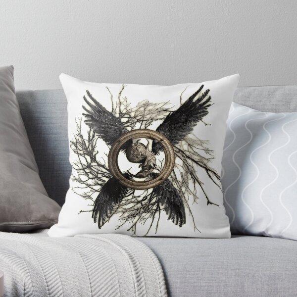 Resident Evil Village Logo Throw Pillow