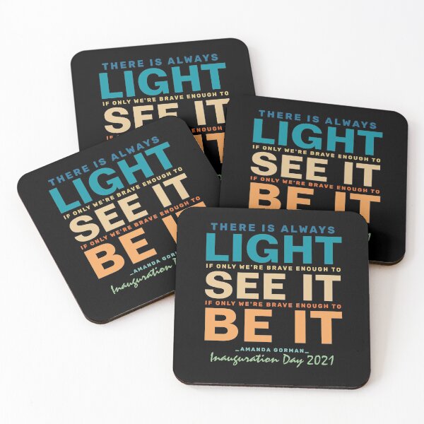 Item preview, Amanda Gorman Poet Laureate Poetry: "There is Always Light" designed and sold by TINASTORESHOPE.