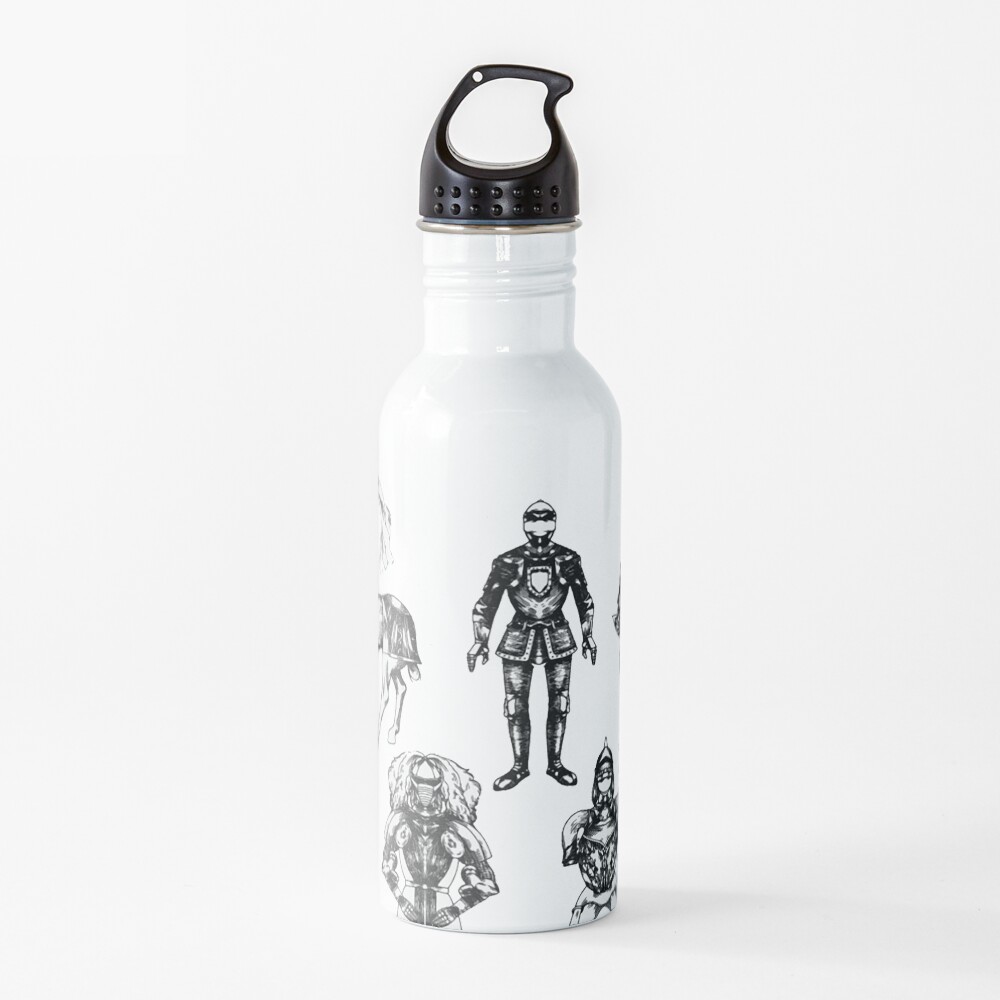 Medieval armor Water Bottle