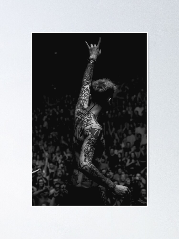 Alternate view of mgk Poster