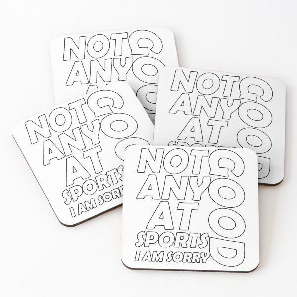 Item preview, Not Good at Any Sports designed and sold by AchrafOc.