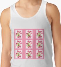 9 bunches of Pink Tulip Flowers by Kristie Hubler Tank Top