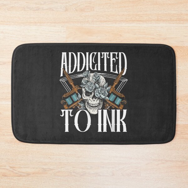 Item preview, Addicted To Ink Tattoo Artist Machine Inked Skin Beards designed and sold by CatherineRogers.