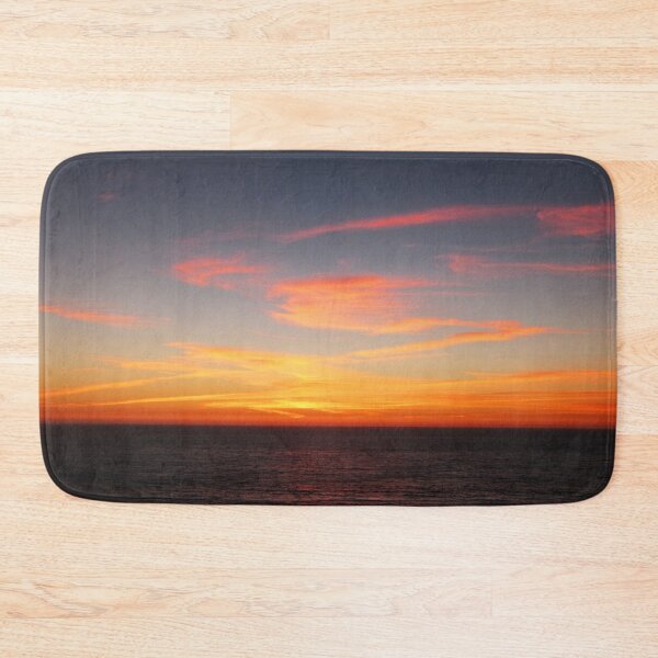 Item preview, Decorative Romantic ocean sunset - nature lover gift designed and sold by hyggekrog.