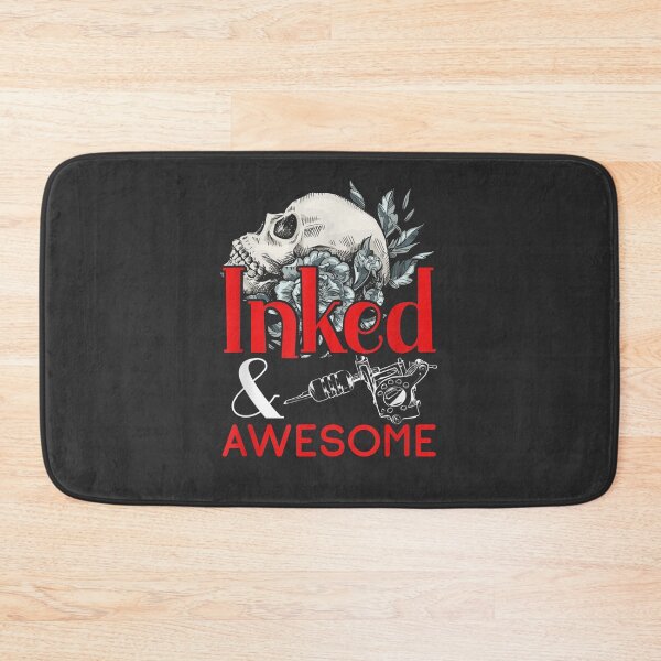Item preview, Inked And Awesome Tattoo Artist Machine Inked Skin Beards designed and sold by CatherineRogers.