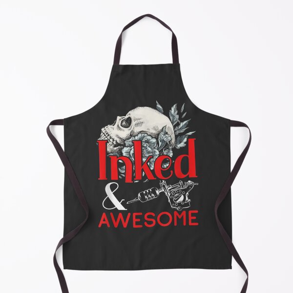 Item preview, Inked And Awesome Tattoo Artist Machine Inked Skin Beards designed and sold by CatherineRogers.