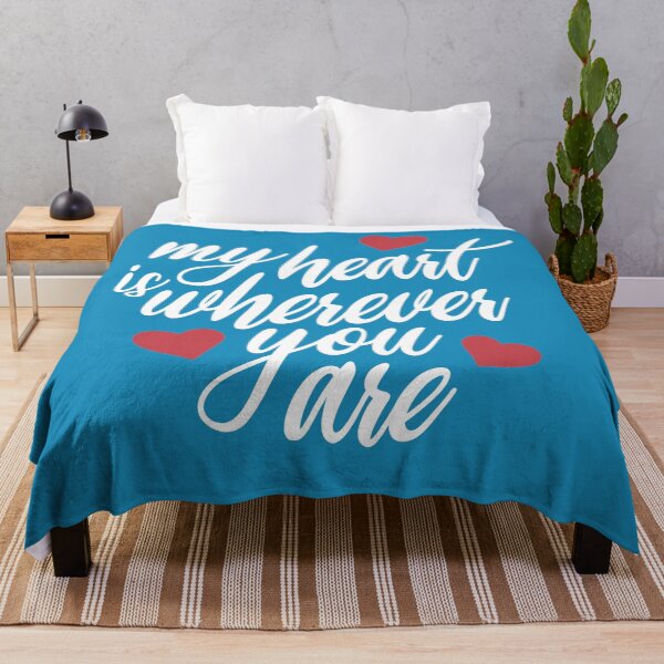 Item preview, Copy of Romantic My Heart is Wherever You Are Valentine Calligraphy Quote designed and sold by Hommie9977.