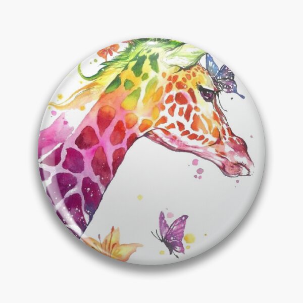 Item preview, Giraffe and butterflies are multicolored designed and sold by azomiross.