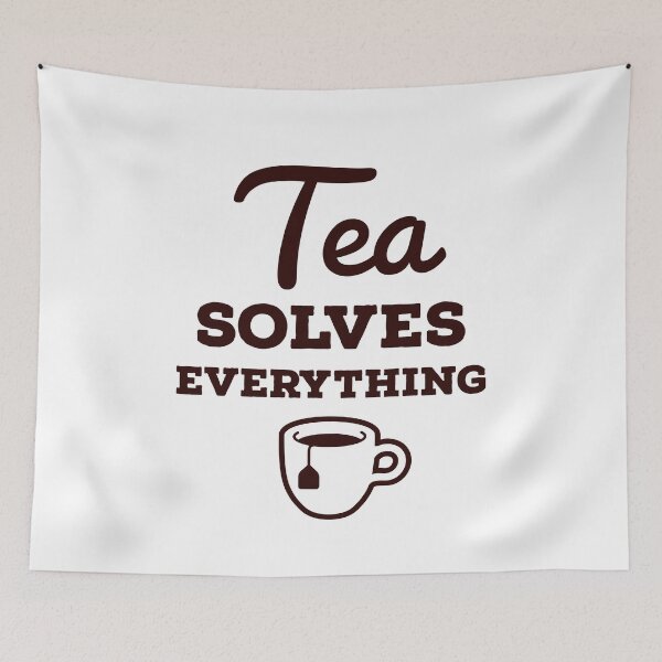 Item preview, Tea solves everything designed and sold by Gingatoo.