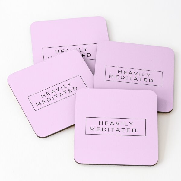 Item preview, Heavily meditated  designed and sold by Smashyogashirts.
