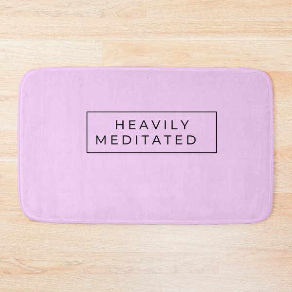Item preview, Heavily meditated  designed and sold by Smashyogashirts.
